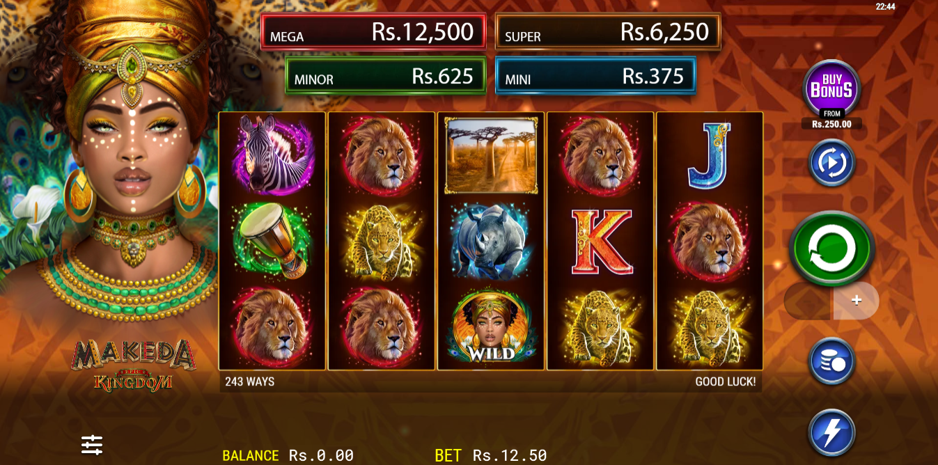 《Makeda》ZITRO slot machine game detailed introduction