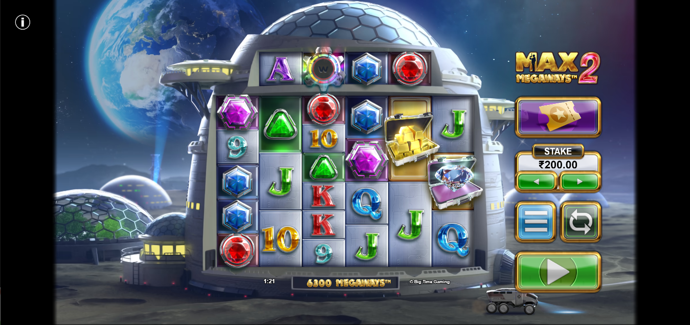 《Max Megaways 2》BTG slot machine game detailed introduction