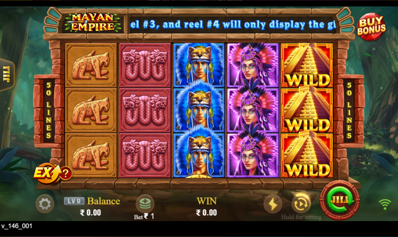《Mayan Empire》JILI slot machine game detailed introduction