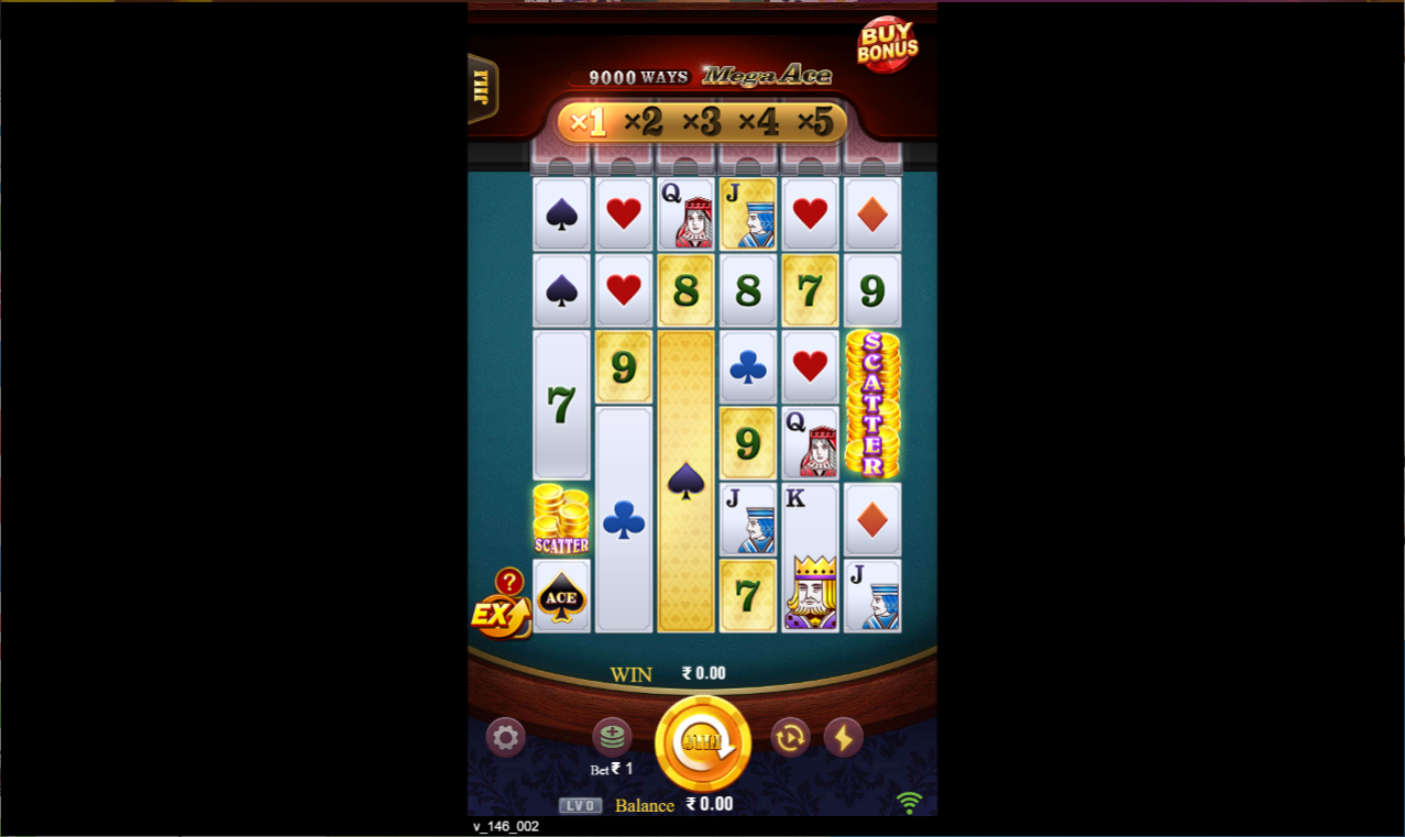 《Mega Ace》JILI slot machine game detailed introduction