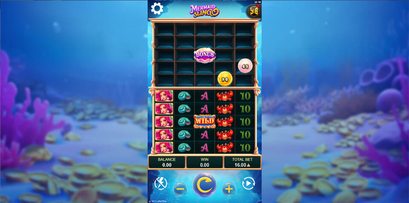 《Mermaid Sling》YB slot machine game detailed introduction