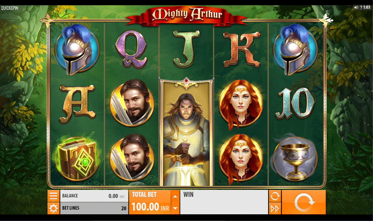 《Mighty Arthur》QS slot machine game detailed introduction