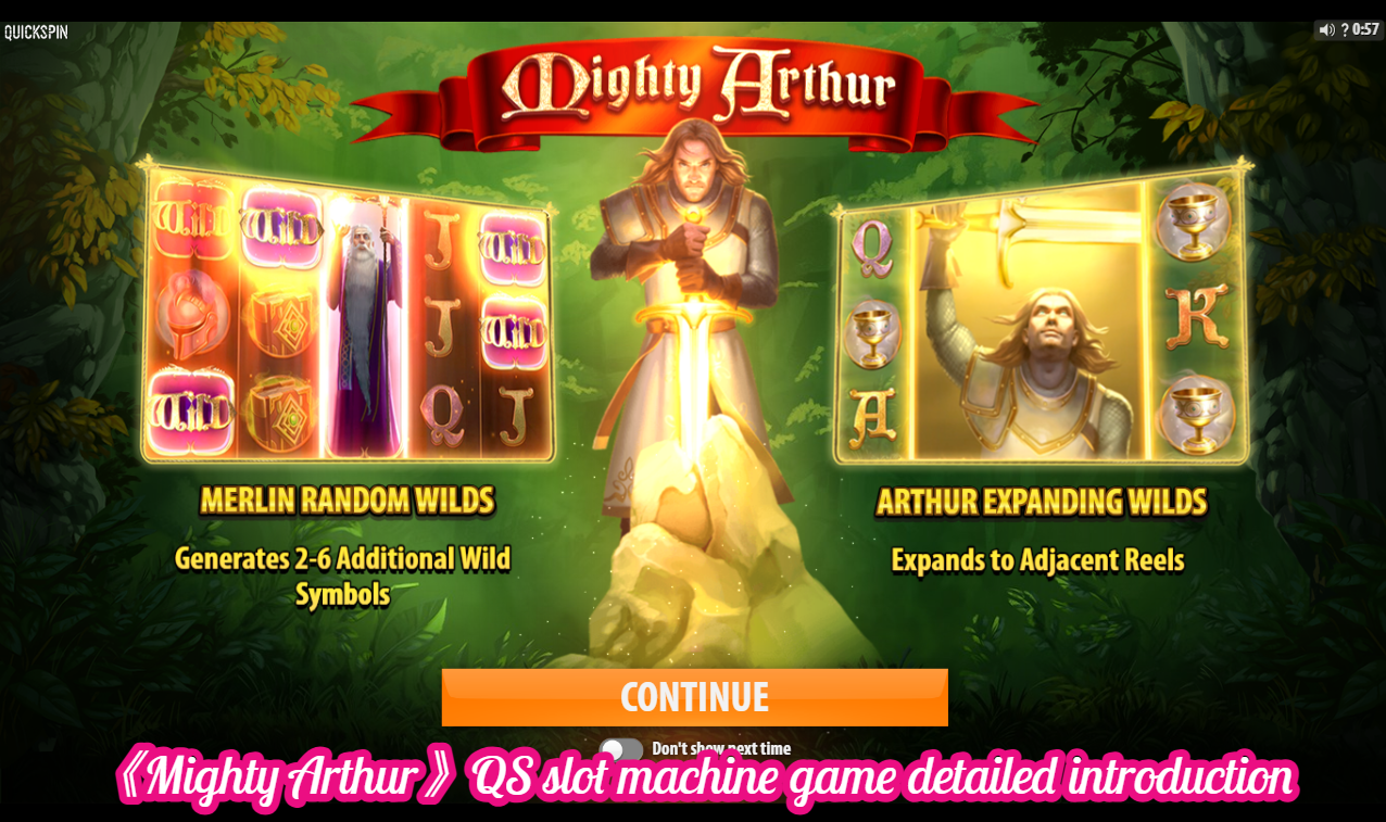 《Mighty Arthur》QS slot machine game detailed introduction