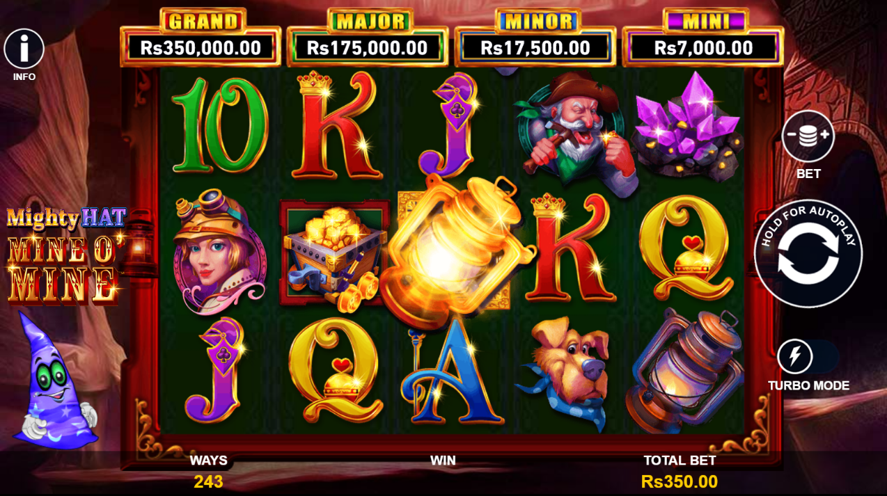 《Mighty Hat Mine O' Mine》PT slot machine game detailed introduction