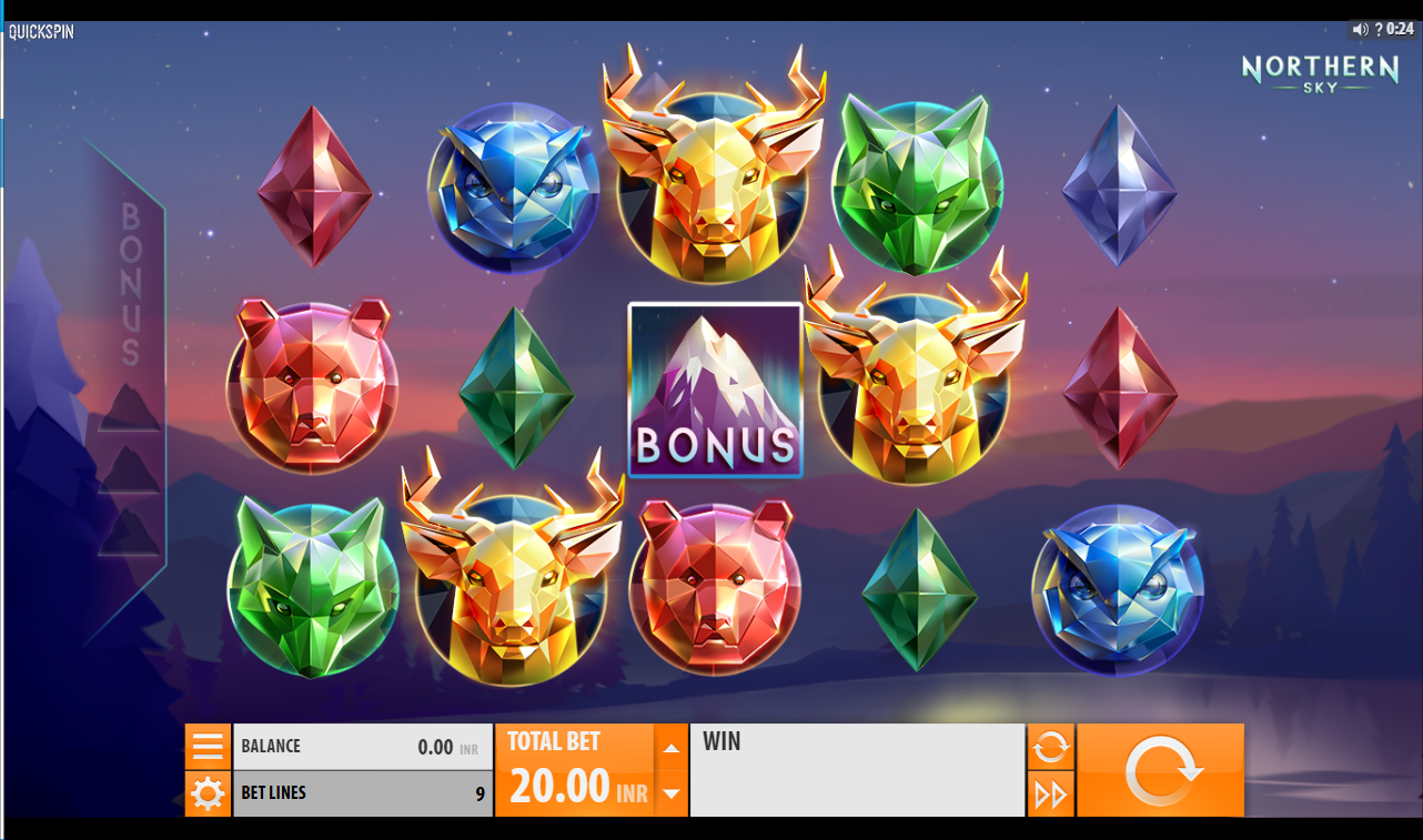 《Northern Sky》QS slot machine game detailed introduction