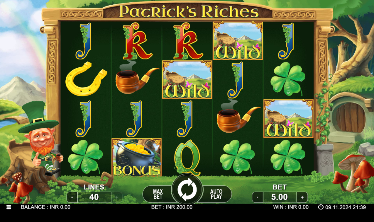 《Patrick's Riches》MJ slot machine game detailed introduction