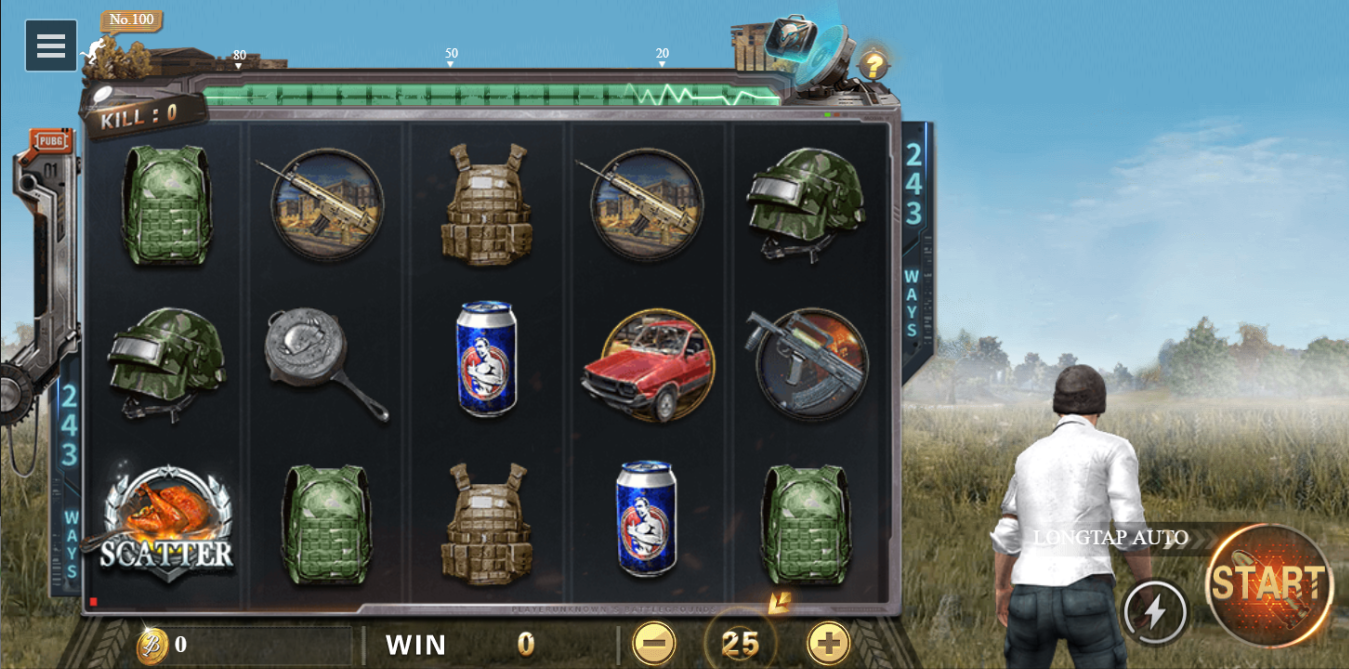 《Playerunknown's Battlegrounds》MT slot machine game detailed introduction