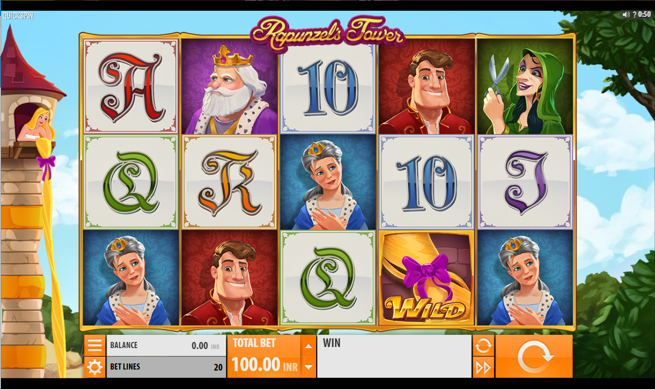 《Rapunzels Tower》QS slot machine game detailed introduction