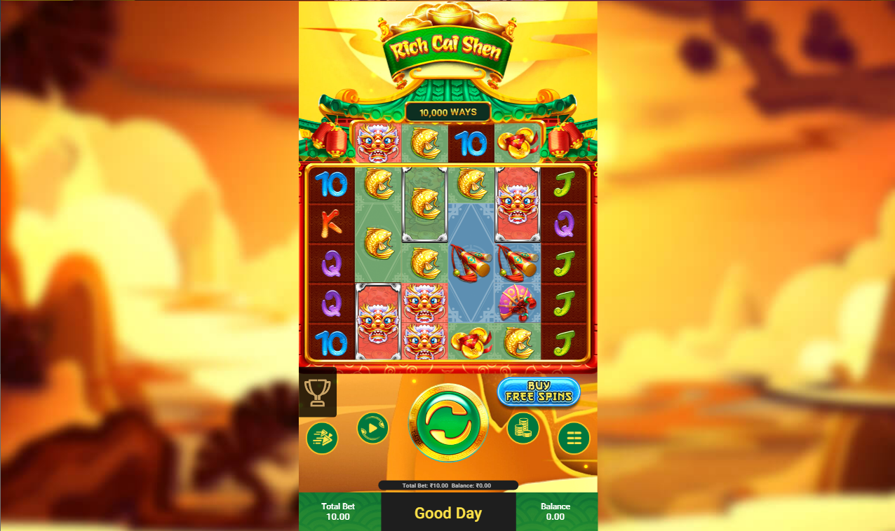 《Rich Caishen》SG slot machine game detailed introduction