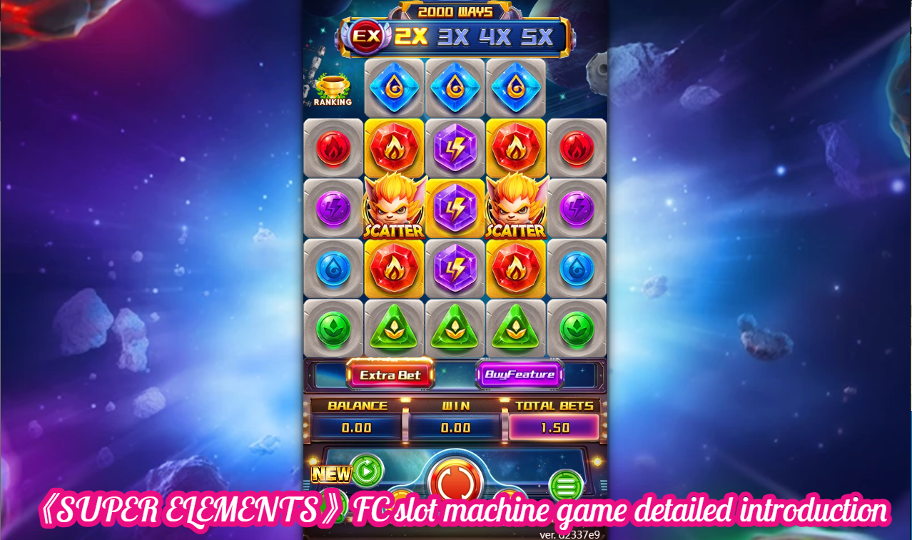 《SUPER ELEMENTS》FC slot machine game detailed introduction