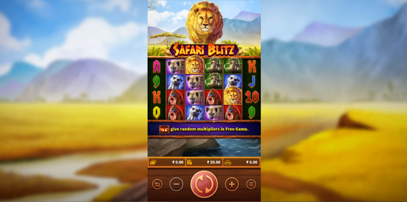 《Safari Blitz》FS slot machine game detailed introduction