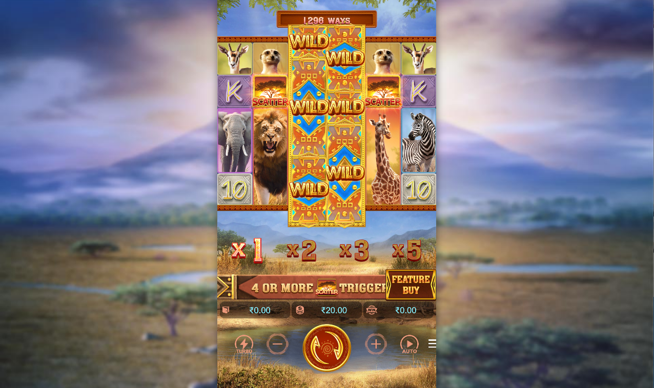 《Safari Wilds》PG slot machine game detailed introduction