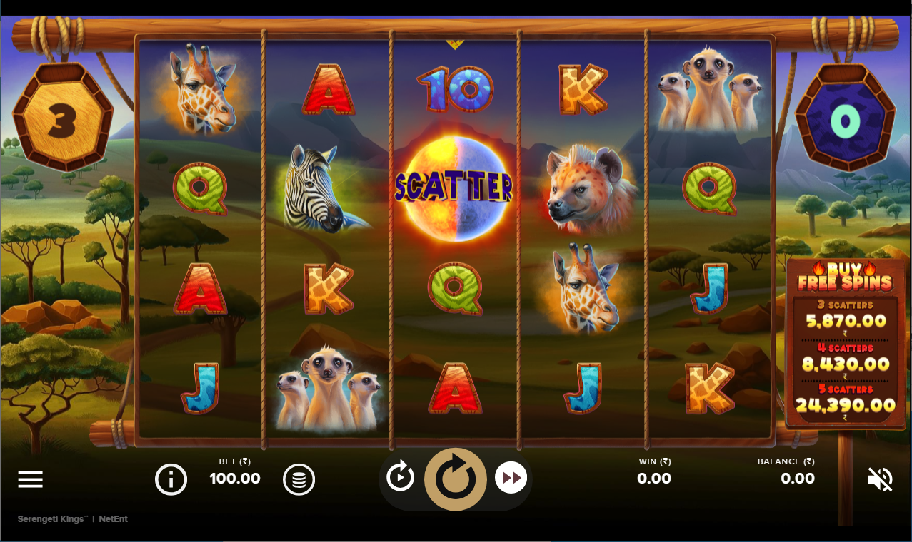 《Serengeti Kings》NT slot machine game detailed introduction