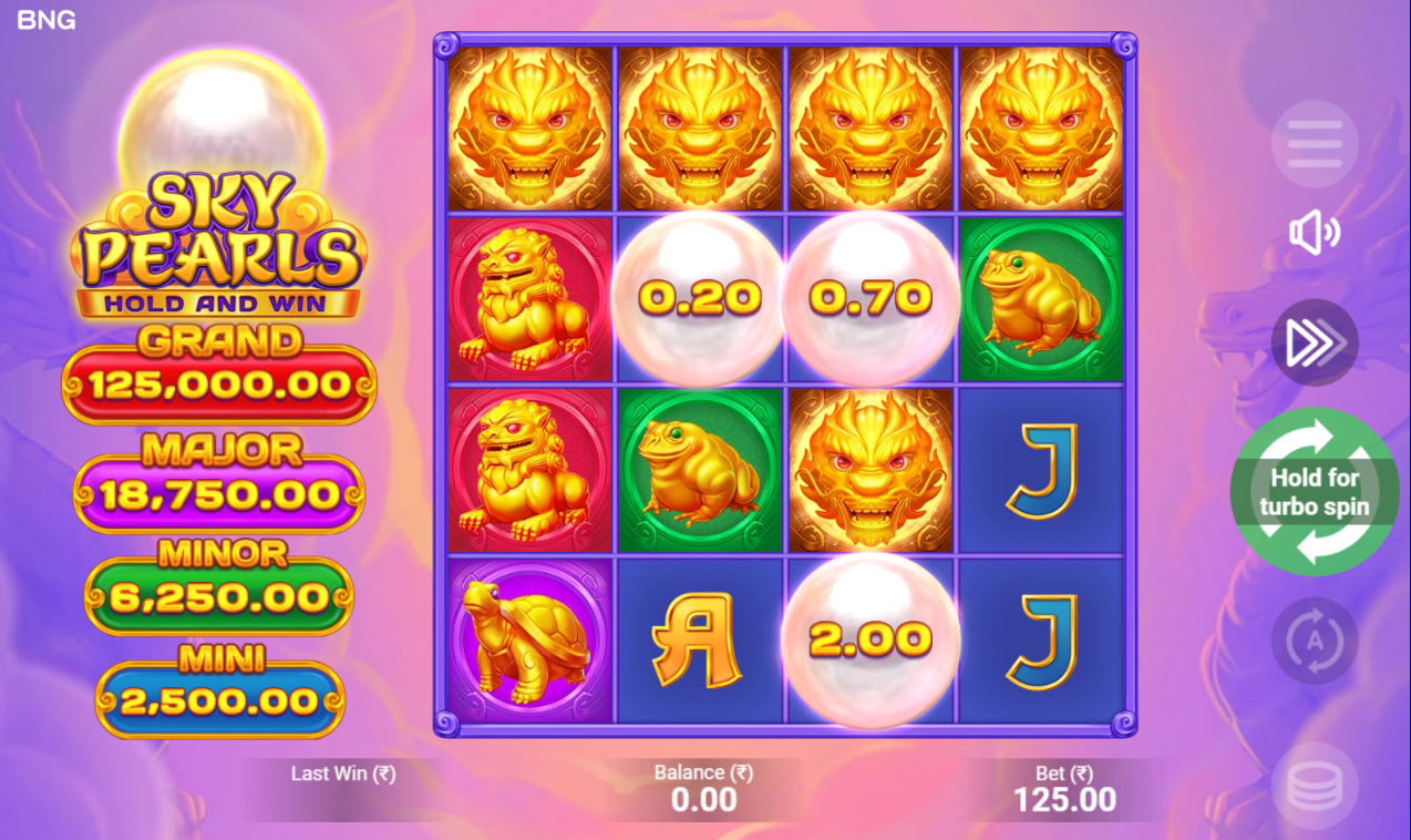 《Sky Pearls》BNG slot machine game detailed introduction