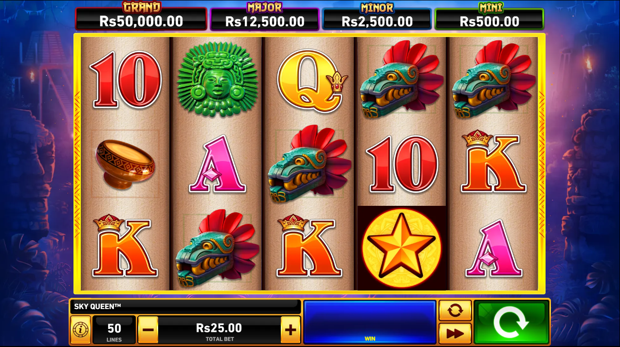 《Sky Queen》PT slot machine game detailed introduction