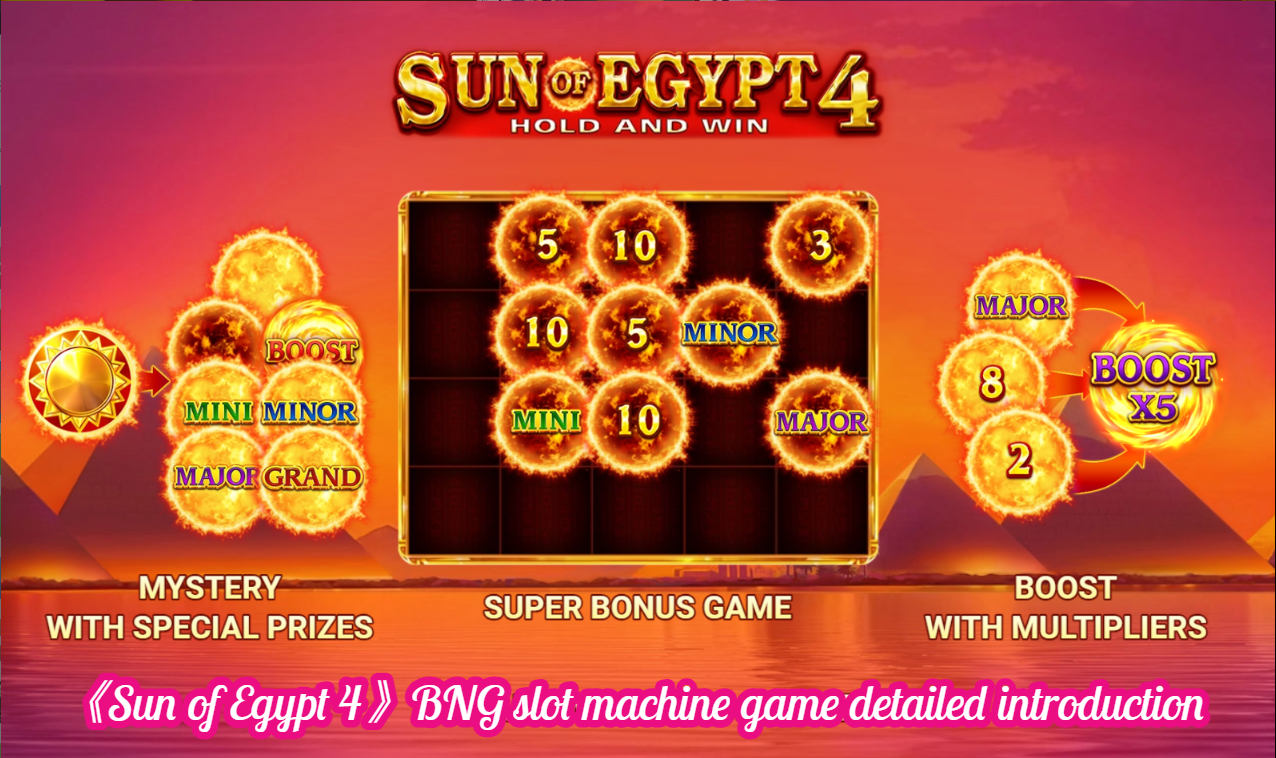 《Sun of Egypt 4》BNG slot machine game detailed introduction