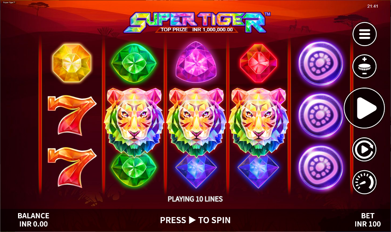 《Super Tiger》SW slot machine game detailed introduction