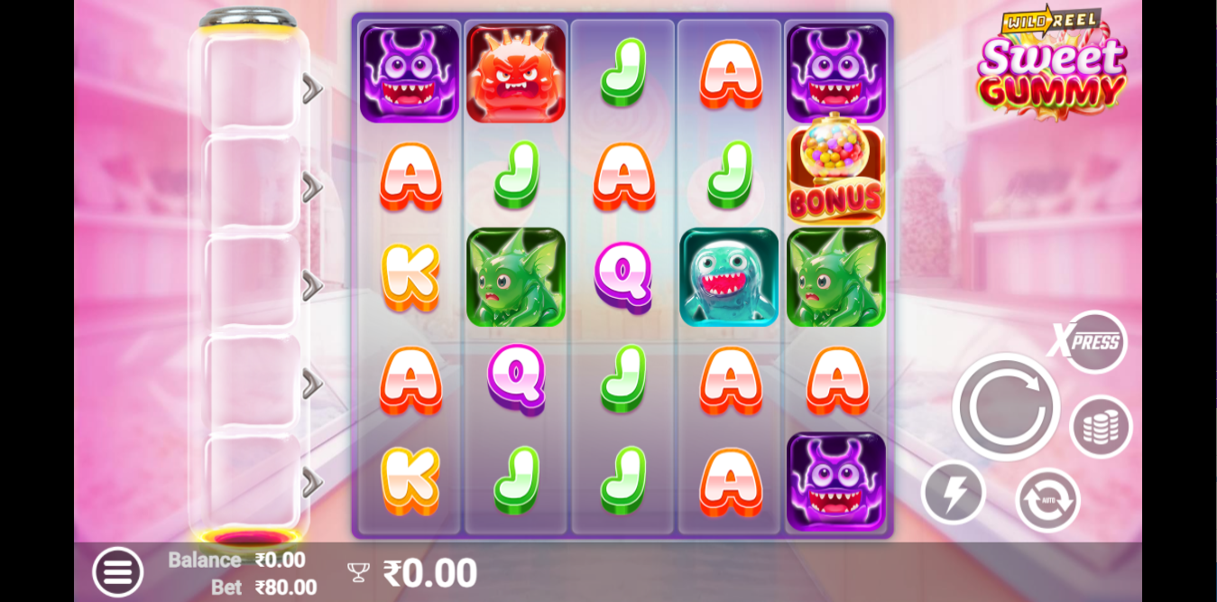 《Sweet Gummy》AUX slot machine game detailed introduction