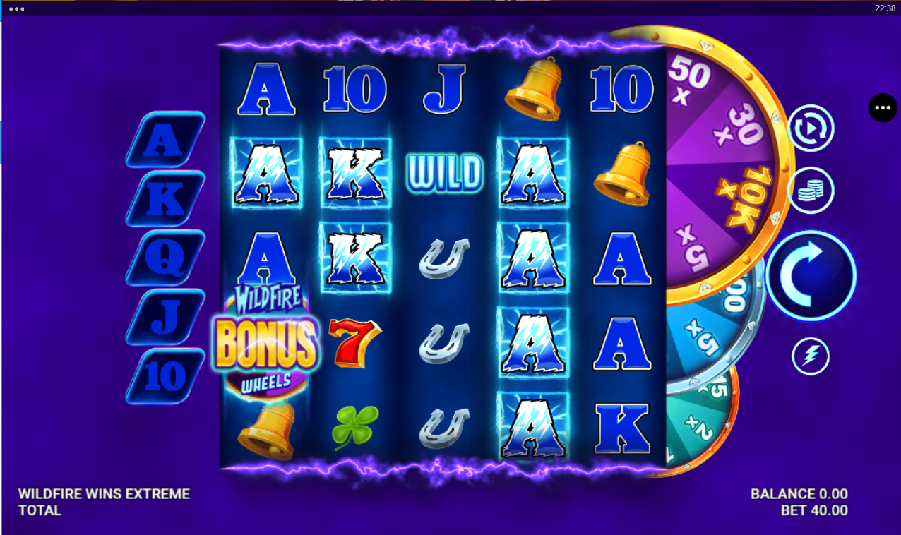 《Wildfire Wins Extreme》MG slot machine game detailed introduction