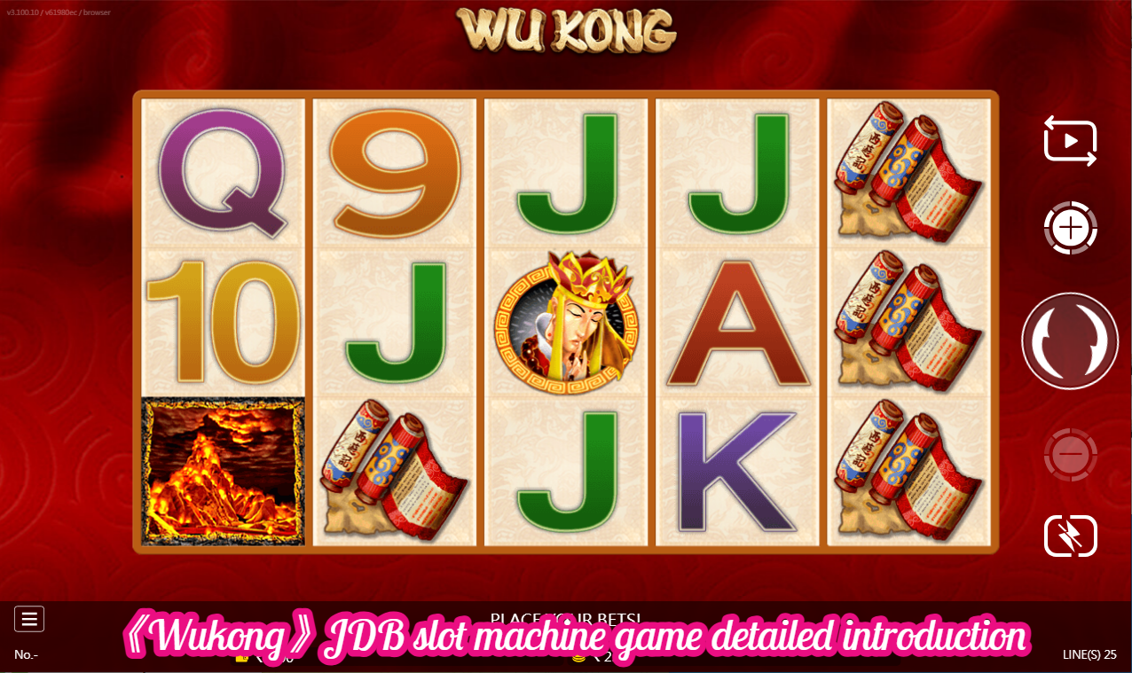 《Wukong》JDB slot machine game detailed introduction